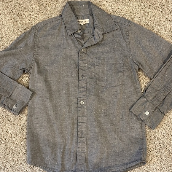 Appaman Gray button down shirt size 6 - Picture 1 of 6